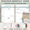 bloom daily planners 2026 Soft Cover Weekly & Monthly Planner, 8.5" x 11", Be Kind